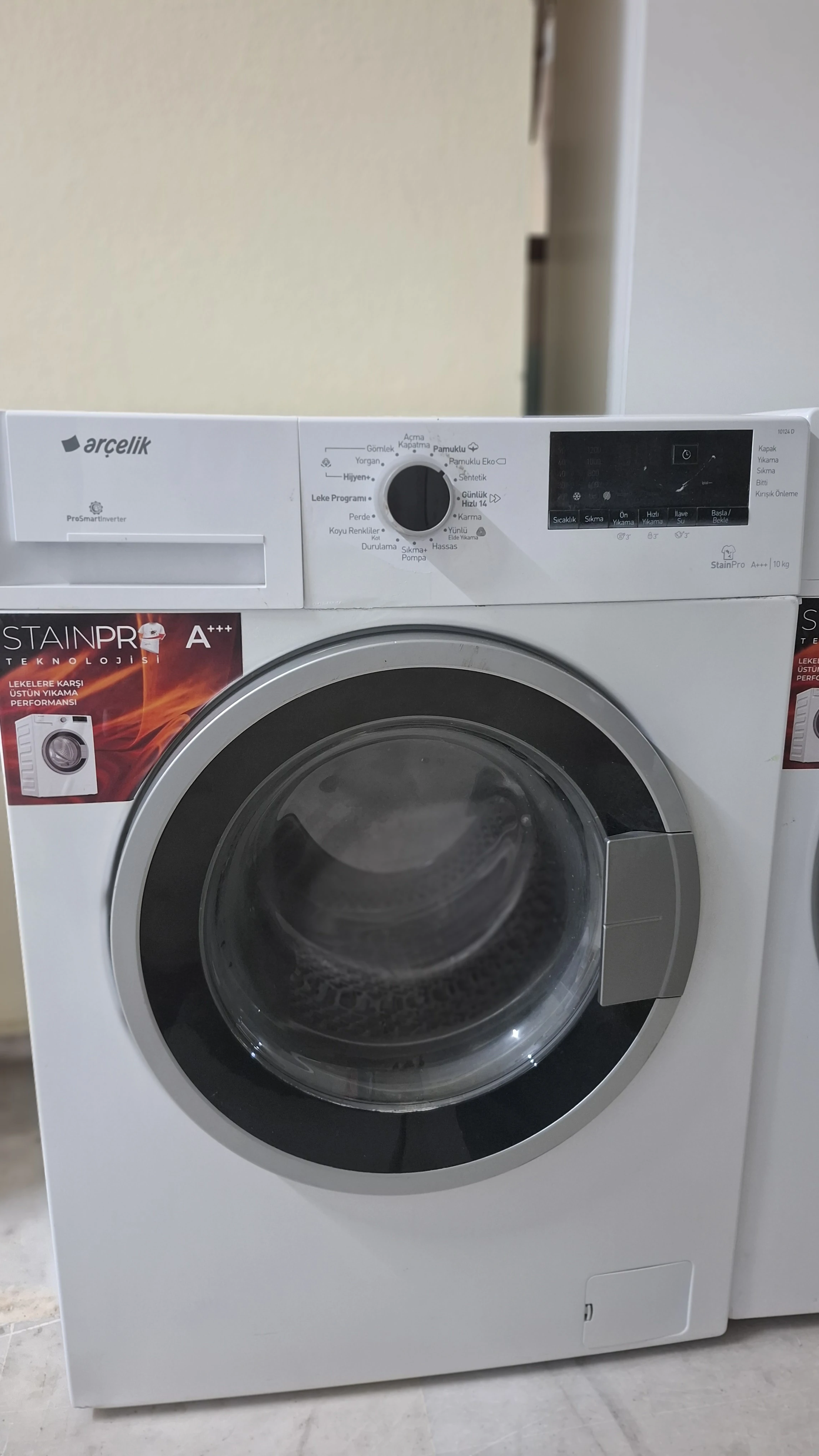arçelik 10 kg çamaşır makinesi