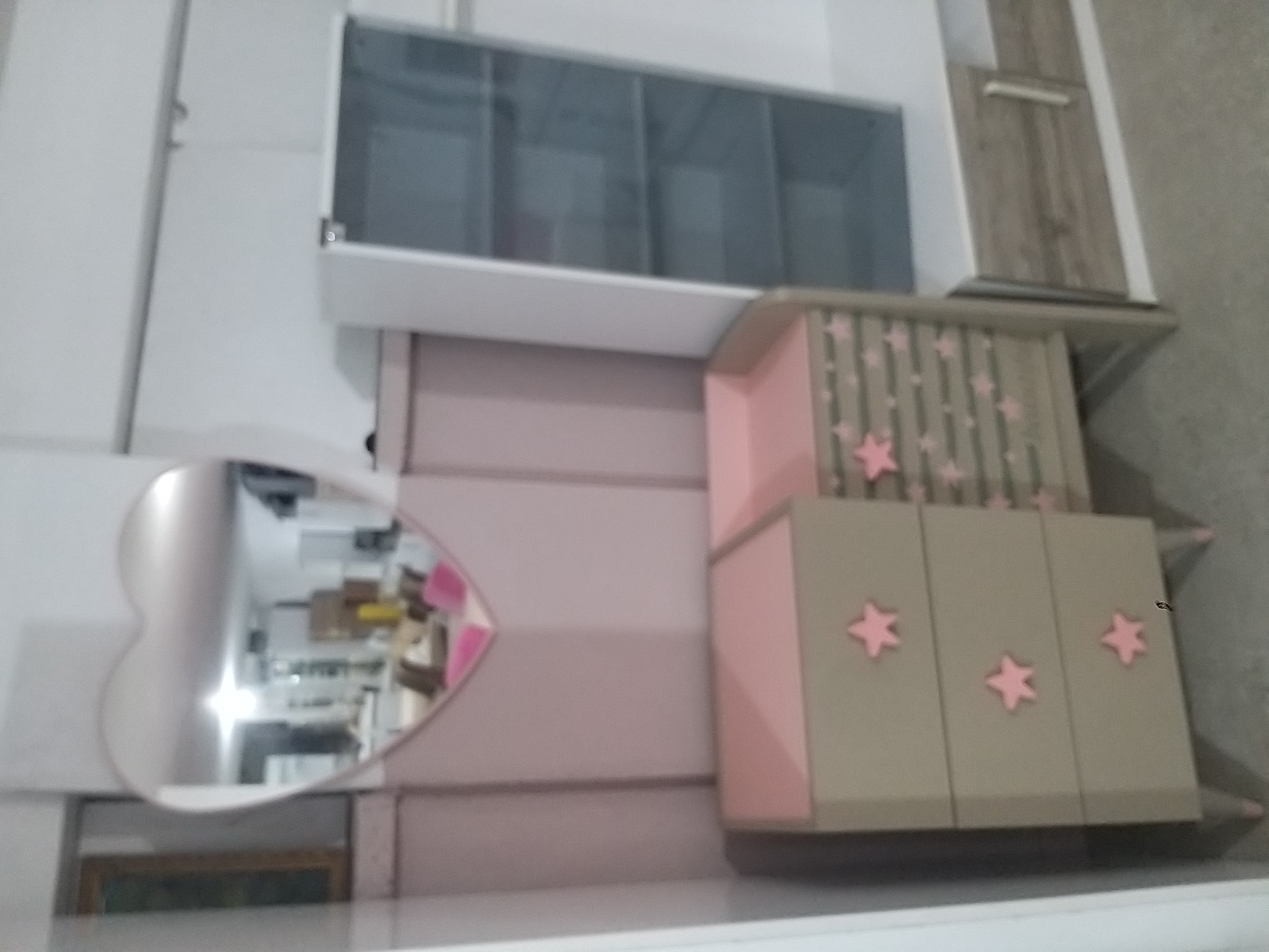 genç odası ergül marka aynalı şifonyer